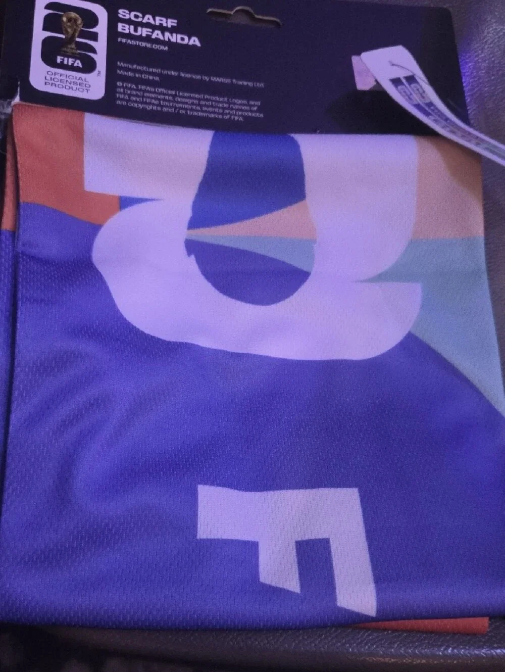 FIFA Blue Team Scarf - Official Licensed